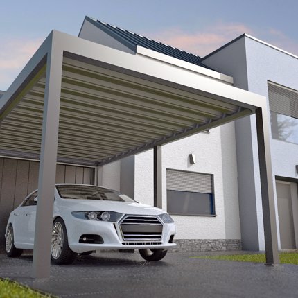 Inspirace Carport ARTOSI – auvent pour les voitures en aluminium
